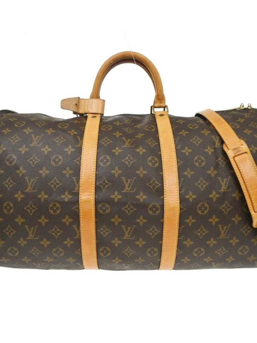 LOUIS VUITTON KEEPALL BANDOULIERE 55 TRAVEL BAG